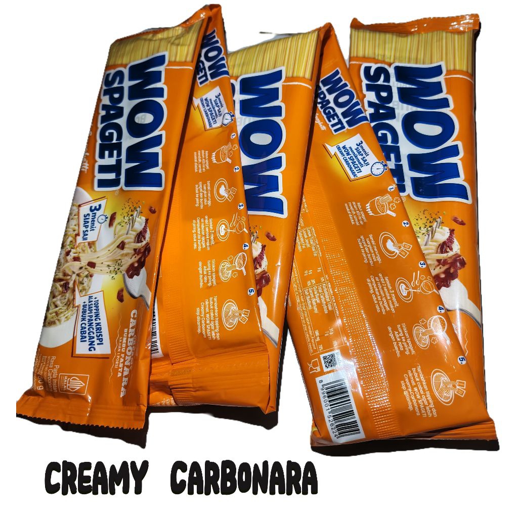 

Wow Spagheti Carbonara 5 pcs