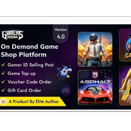 cd source code script web php laravel toko game online - Gamers Arena - Online Game Store, Game Top 
