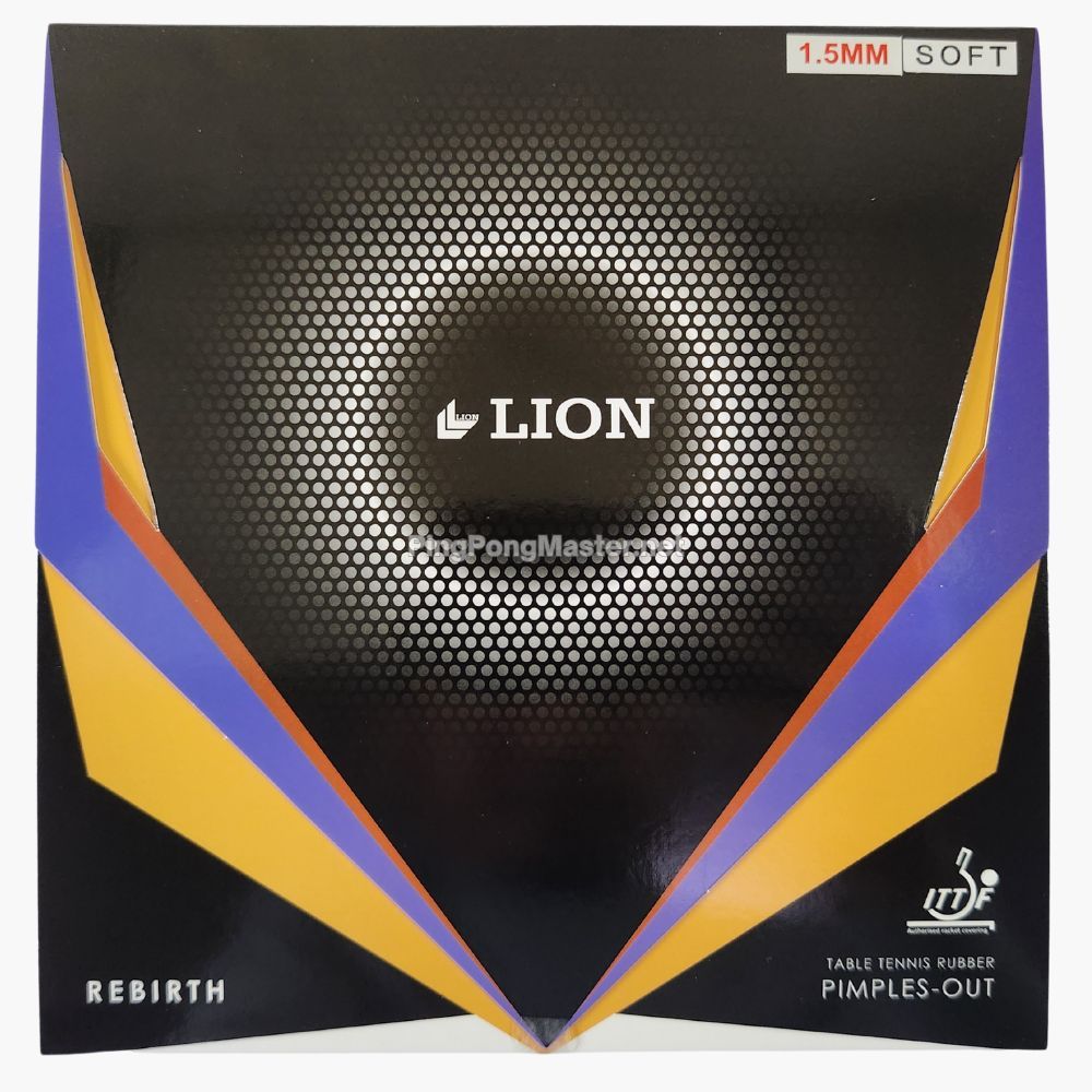 Lion Rebirth 1.5mm Medium Pips-Out - Karet Pingpong Bet Tenis Meja Bintik Semi