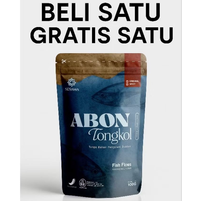 

BELI SATU GRATIS SATU ABON IKAN ABON TONGKOL SESANA KHAS CIANJUR