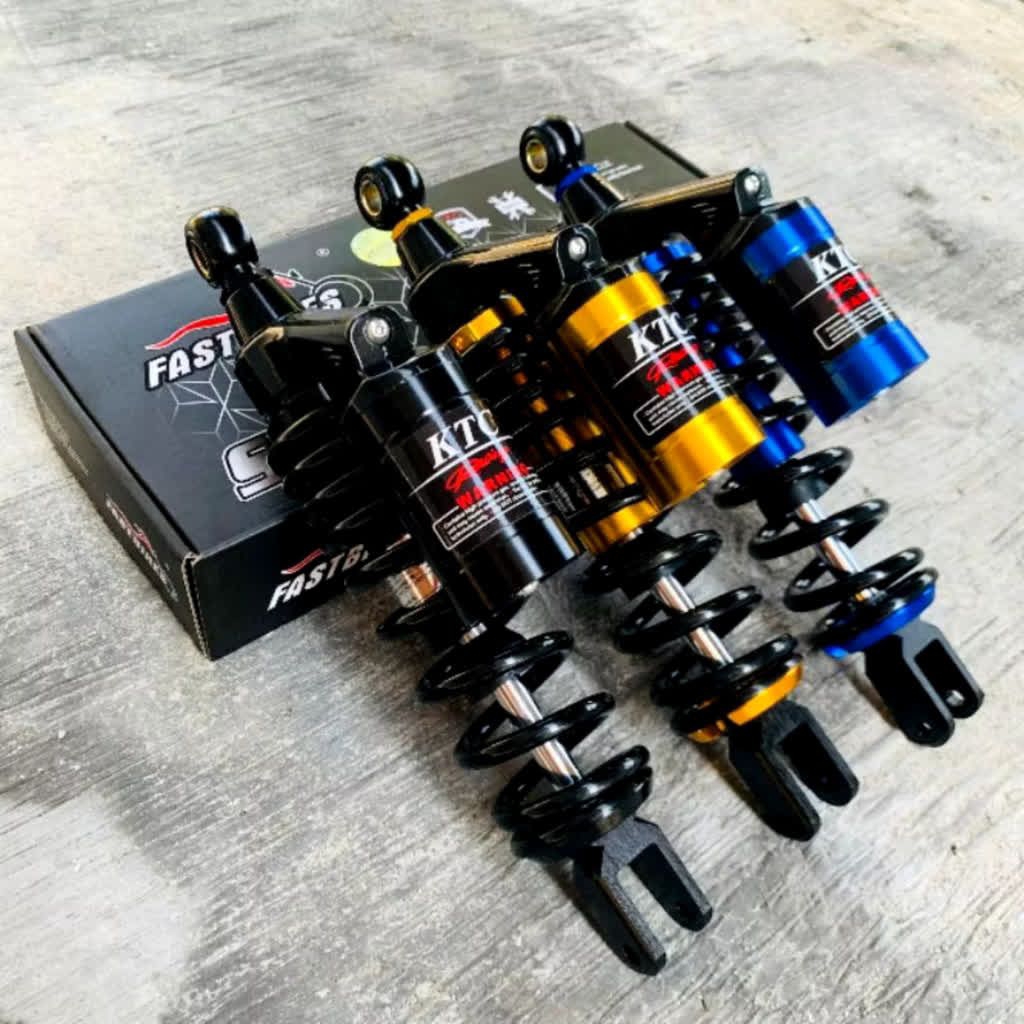 (Bonus Anting) Shockbreaker Tabung Atas Model Gplus Shock Matic Single Shock Copy KTC Racing Mio