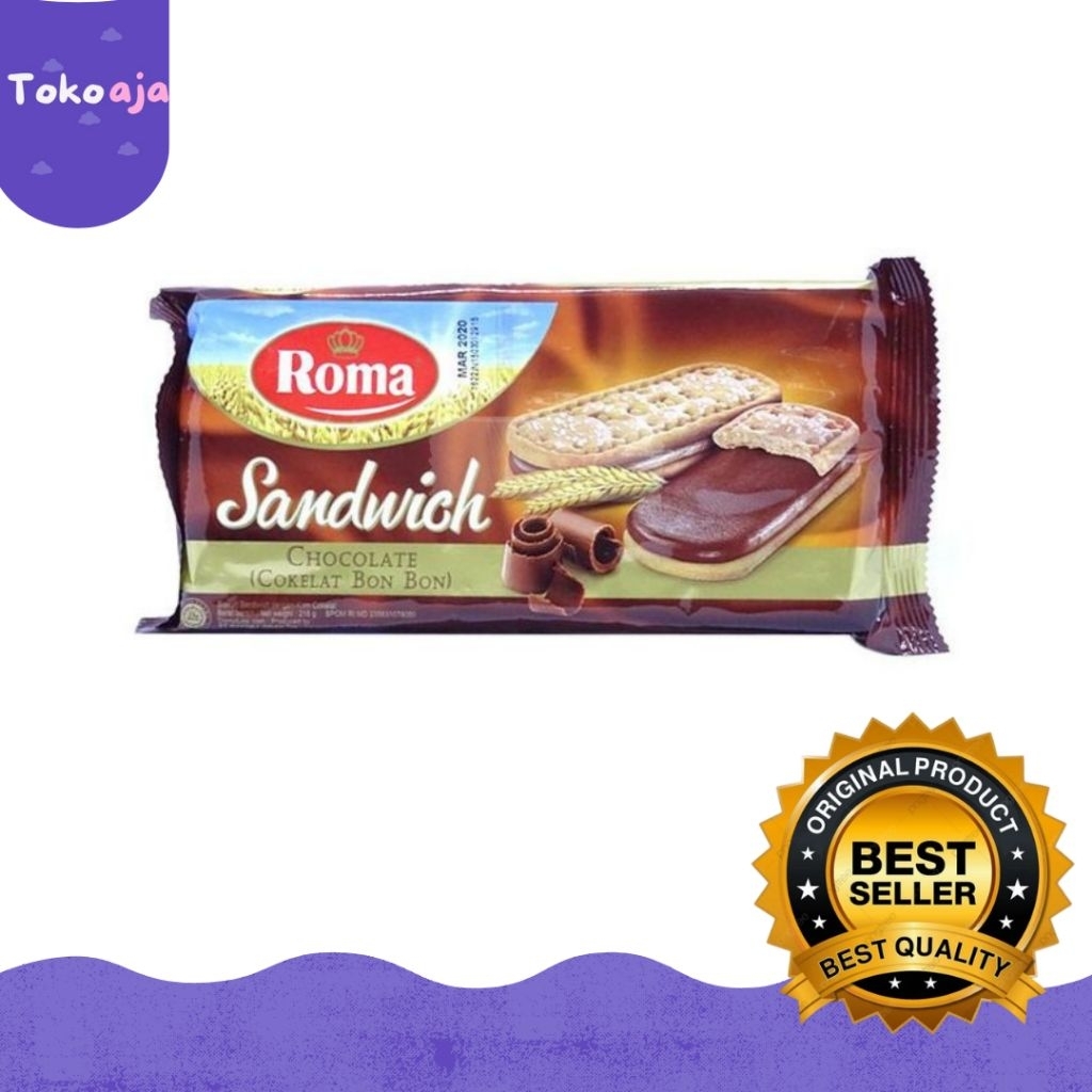 

[Tokoaja] ROMA SANDWICH COKLAT || HARGA TERMURAH