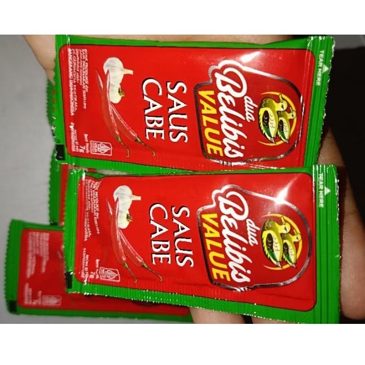 

Saos sachet value dua belibis saos cabe chicken murah enak praktis 7gram