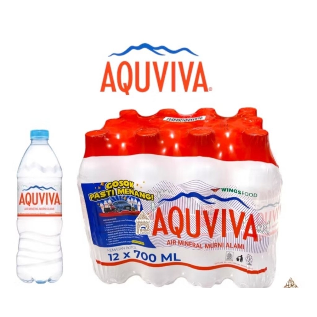 

Aquviva 700 ml 1 krat isi 12 pcs