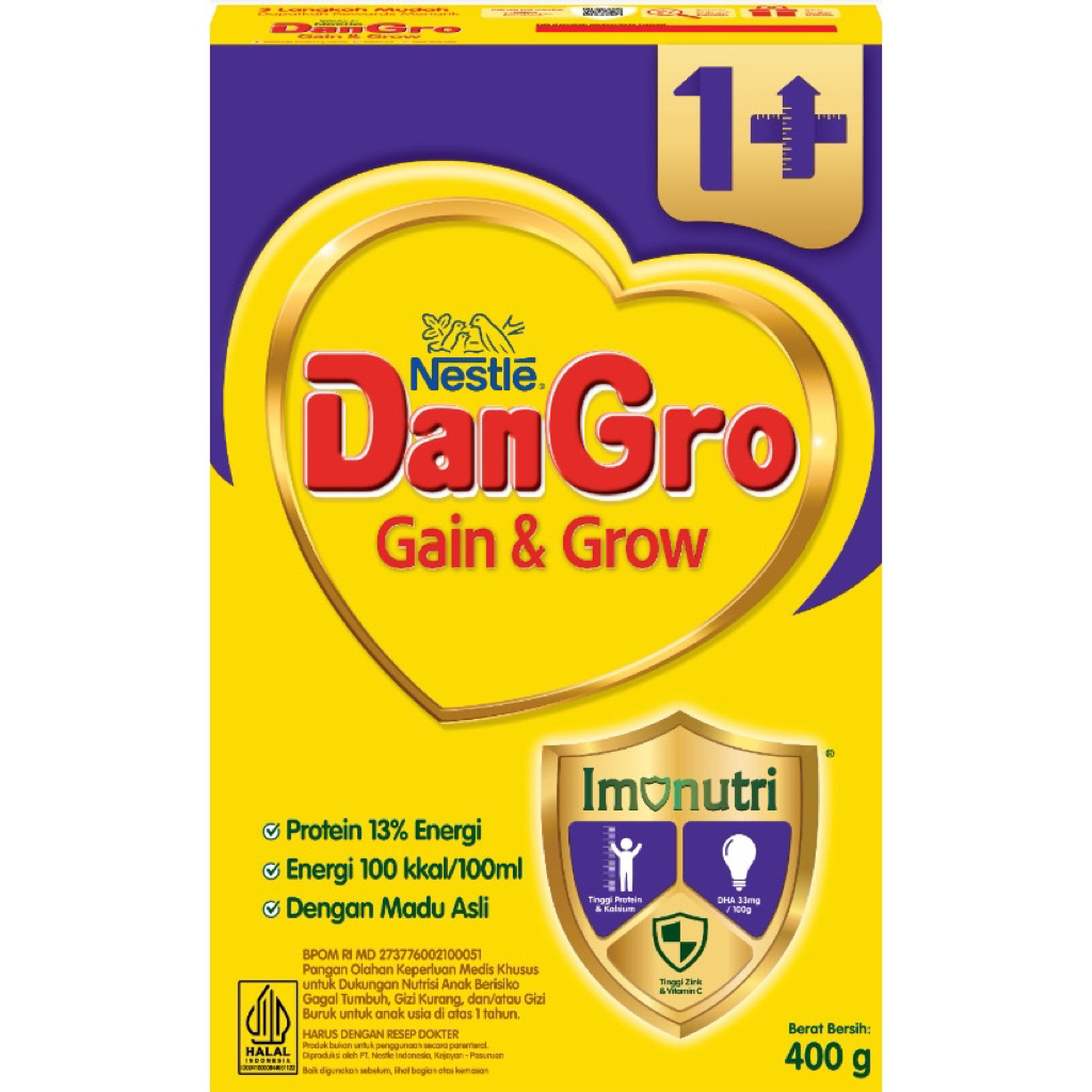 

DanGro Gain & Grow 1+ 400gram
