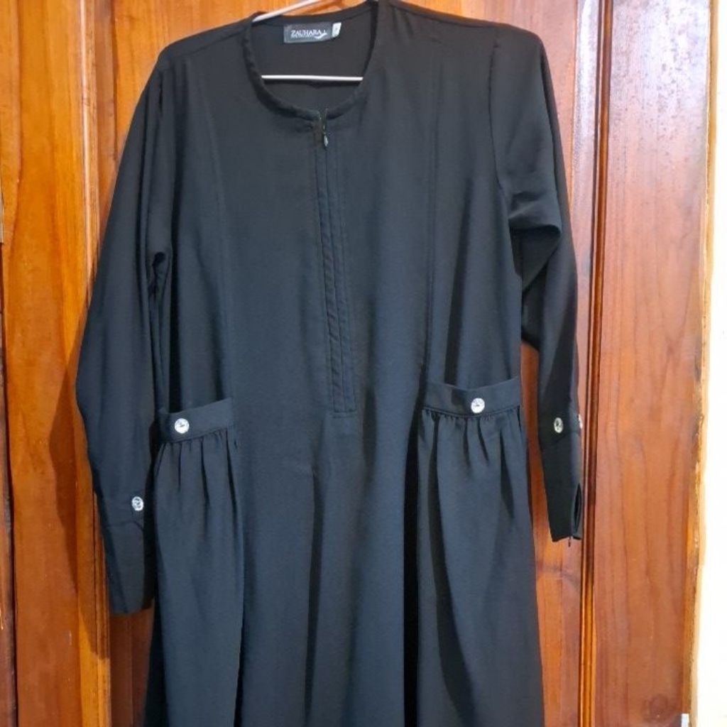 preloved gamis hava black my zauhara