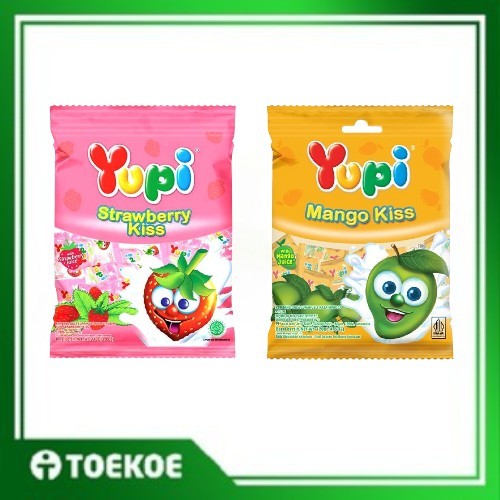 

TOEKOE Permen Yupi Mango Strawberry Kiss 120gr