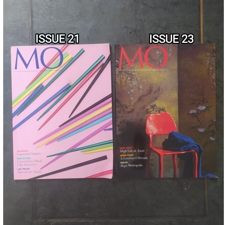 Majalah Bahasa Inggris MO The Magazine For Guests Of Mandarin Oriental