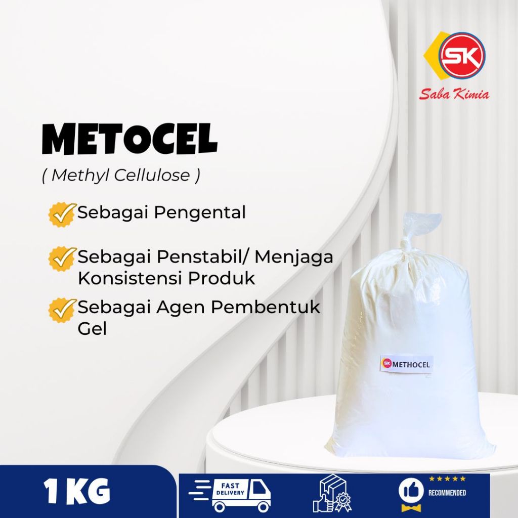 Metocel / Methocel / MethylCellulose / HPMC 1 Kg