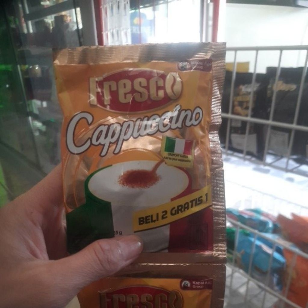 

KOPI FRESCO CAPPUCINO WITH CRUNCHY CHOCO