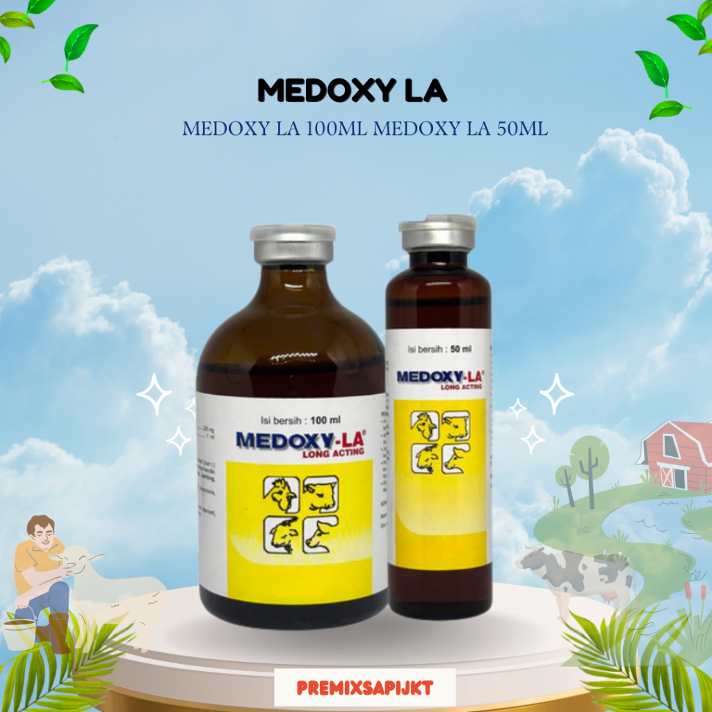 NEW MEDOXY LA 100ML MEDOXY LA 50ML MEDION MURAH BERKUALITAS