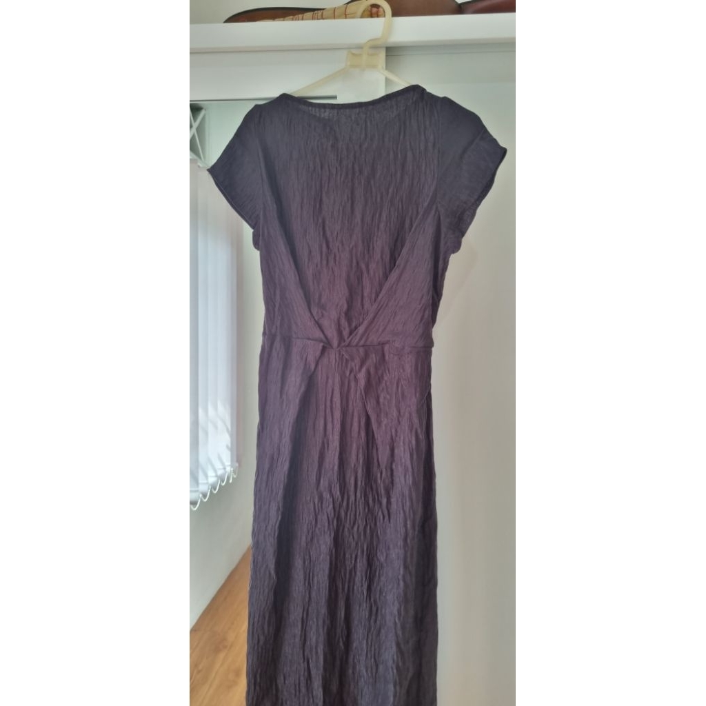 Dress hitam panjang brand YourPafon