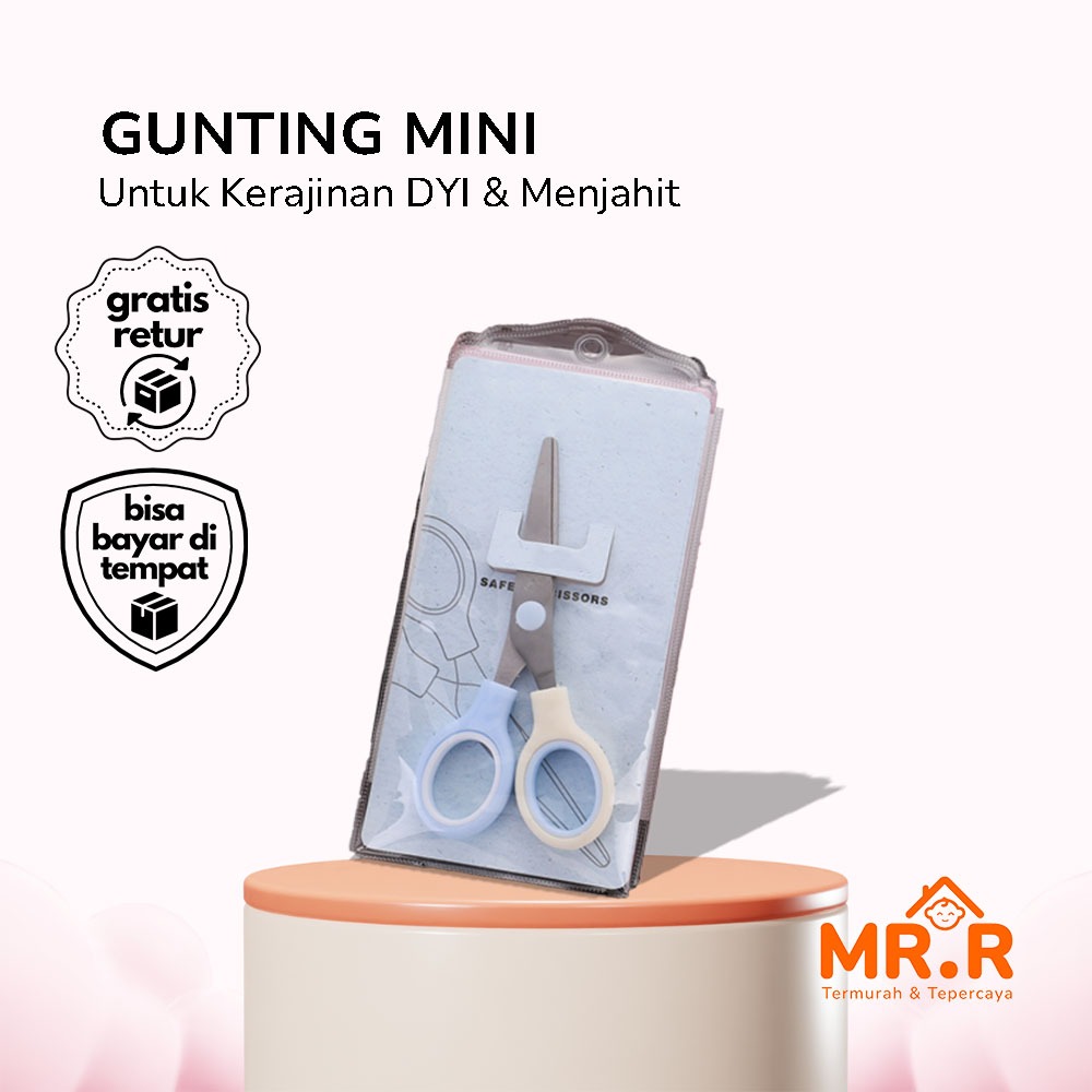 

Gunting Mini Lucu Praktis untuk Menjahit Ringan, Tajam, Anti Ribet Gunting DIY Mini Gunting Mini Multifungsi