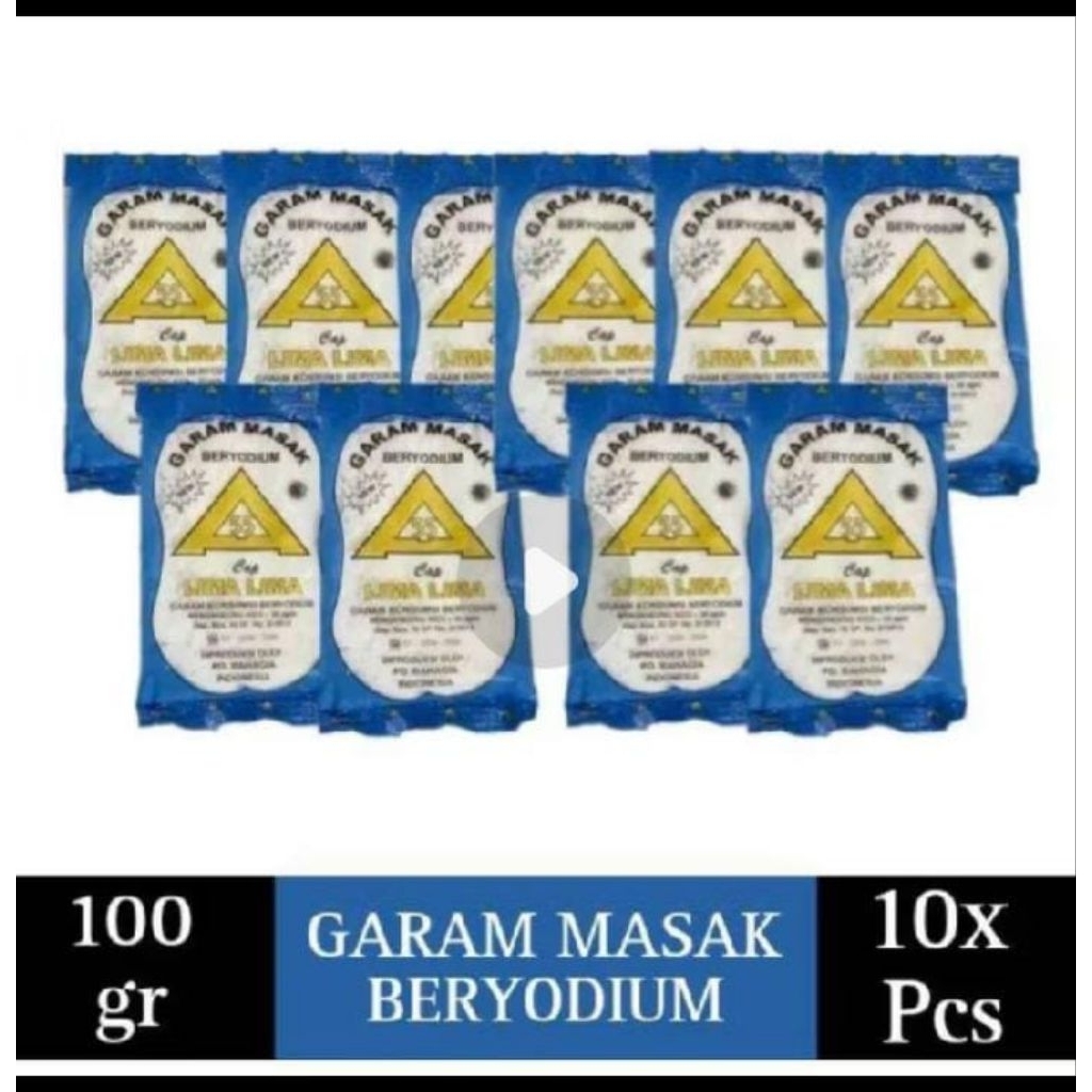 

GARAM DAPUR HALUS BERYODIUM ISI 10PCS