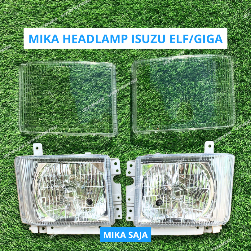 MIKA ISUZU GIGA BENING POLOS MIKA LAMPU DEPAN ISUZU GIGA ELF NMR 71 NMR 81