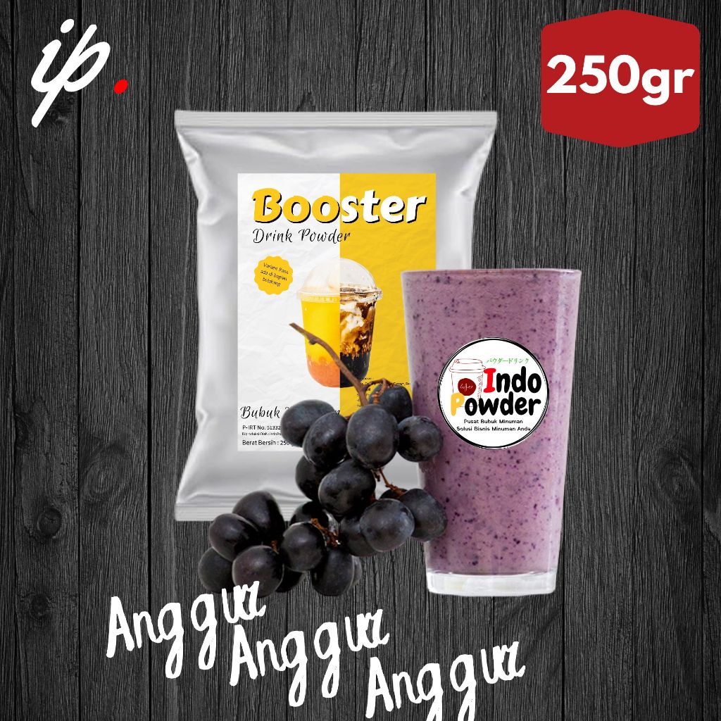 

IP Jakarta - Bubuk ANGGUR 250gr untuk Cafe, Waralaba, Resto dan Usaha Minuman Kekinian