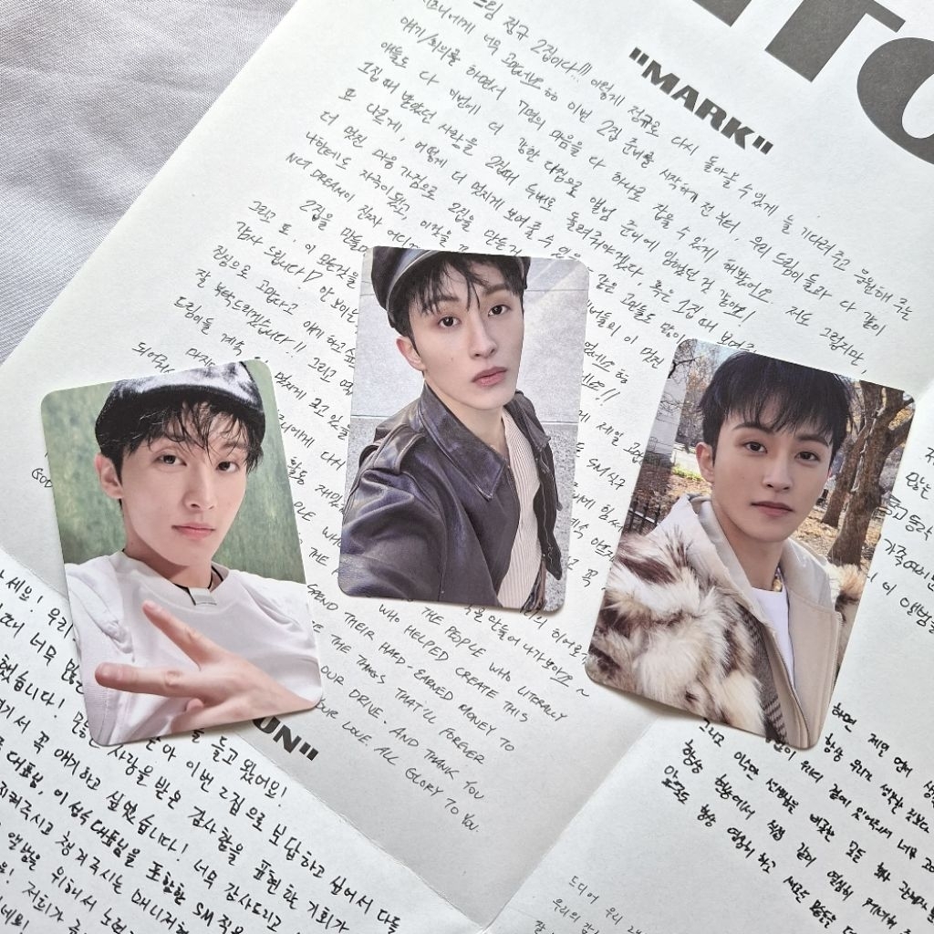 PHOTOCARD ALBUM MARK FIRSTFRUIT TRILOGY VER