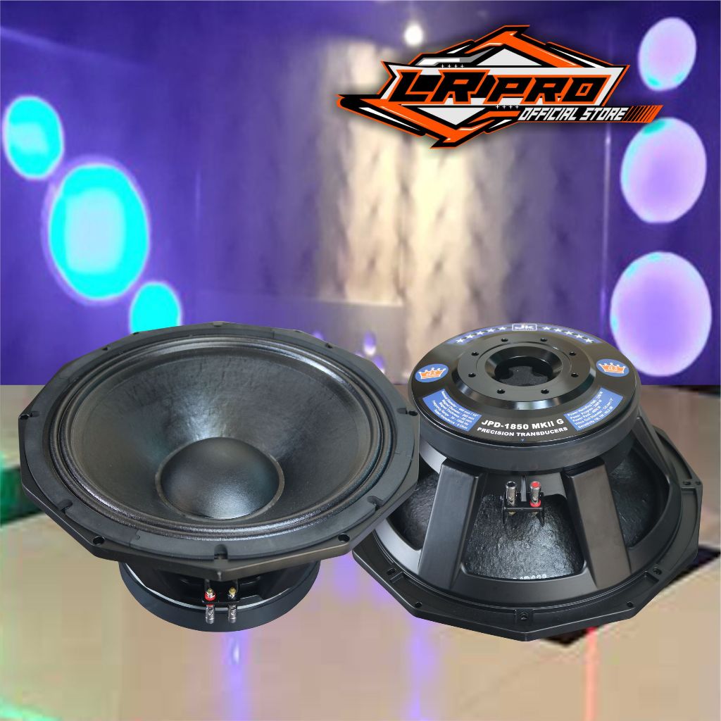 Speaker Component 18 inch Doble Spider Jk coustic JPD 1850 MK II G Vc Coil 5 inch