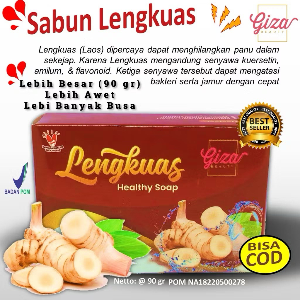 SABUN LENGKUAS ANTI PANU GATAL SABUN PANU AMPUH SABUN HERBAL LENGKUAS GIZA