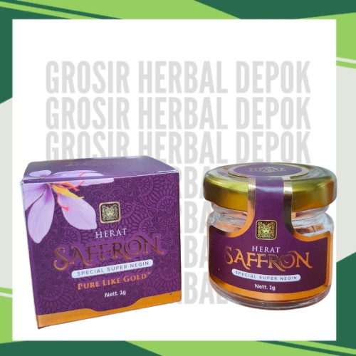 

Saffron Herat Super Negin 1g | Grade A Organic | Saffron Afghanistan Premium | Murni & Asli