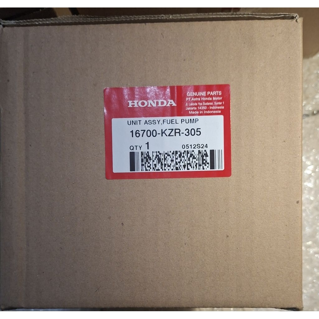 Fuel Pump Vario 125 esp 2012-2015 asli AHM part number 16700-KZR-305