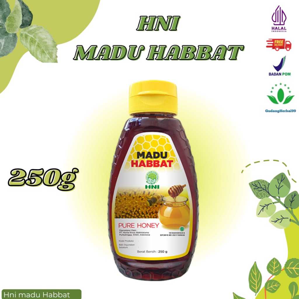 

Madu Habbat HNI 250 gr Pure Honey ORIGINAL
