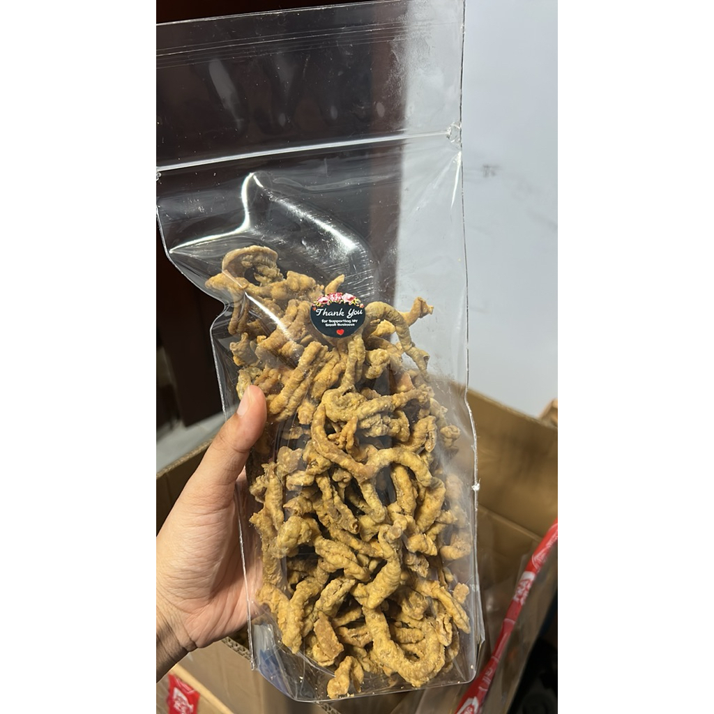 

Usus ayam crunchy