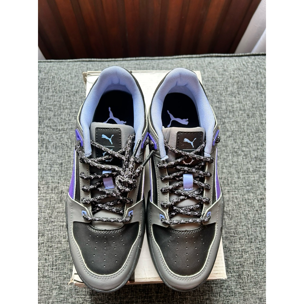 PUMA FF SLIPSTREAM (PUMA X FINAL FANTASY XIV ONLINE) BLACK - PURPLE CHARCOAL