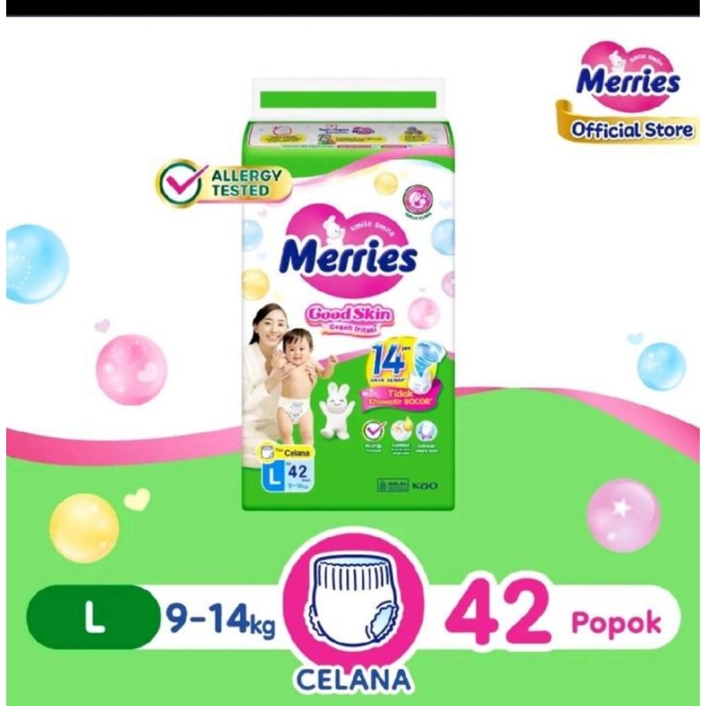Makassar  Merries Pants L42 Good Skin Popok Celana Bayi