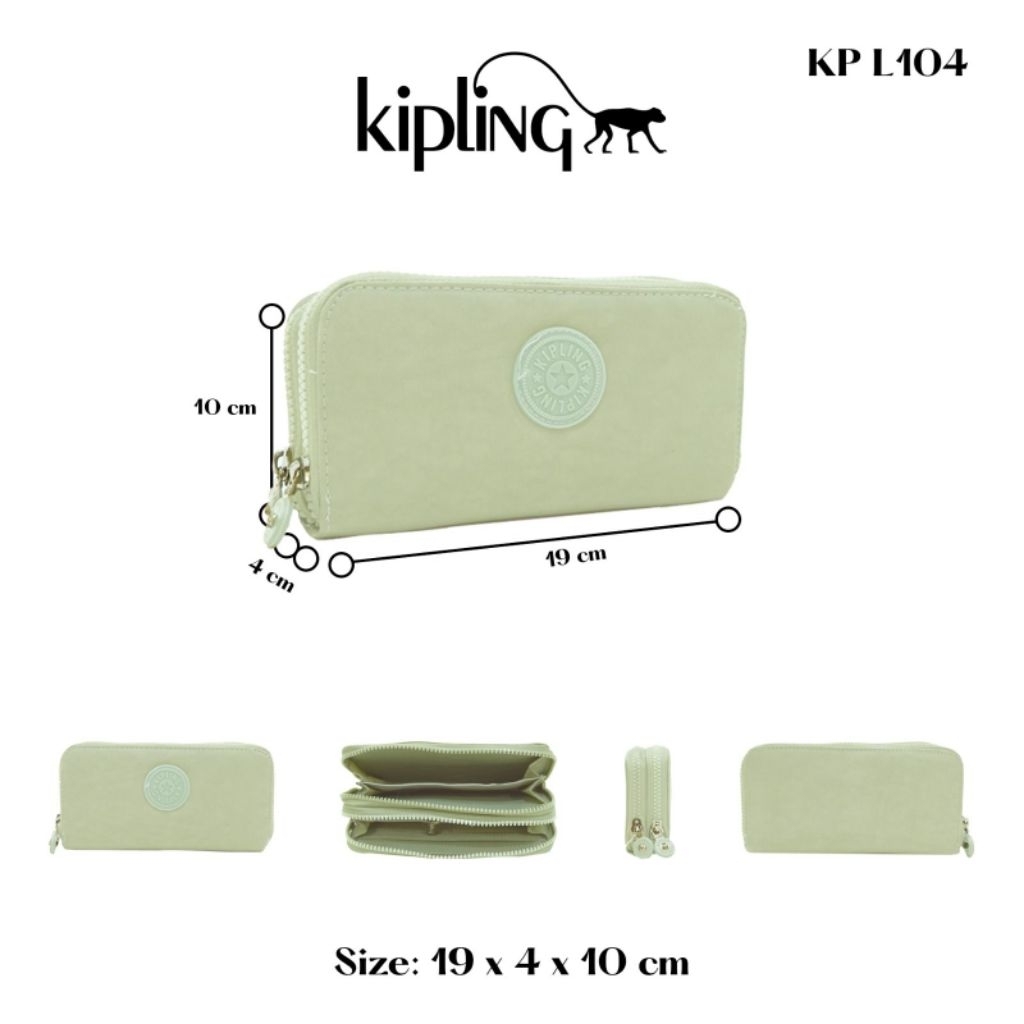 KP L104 KIPLING DOMPET PANJANG RESLETING