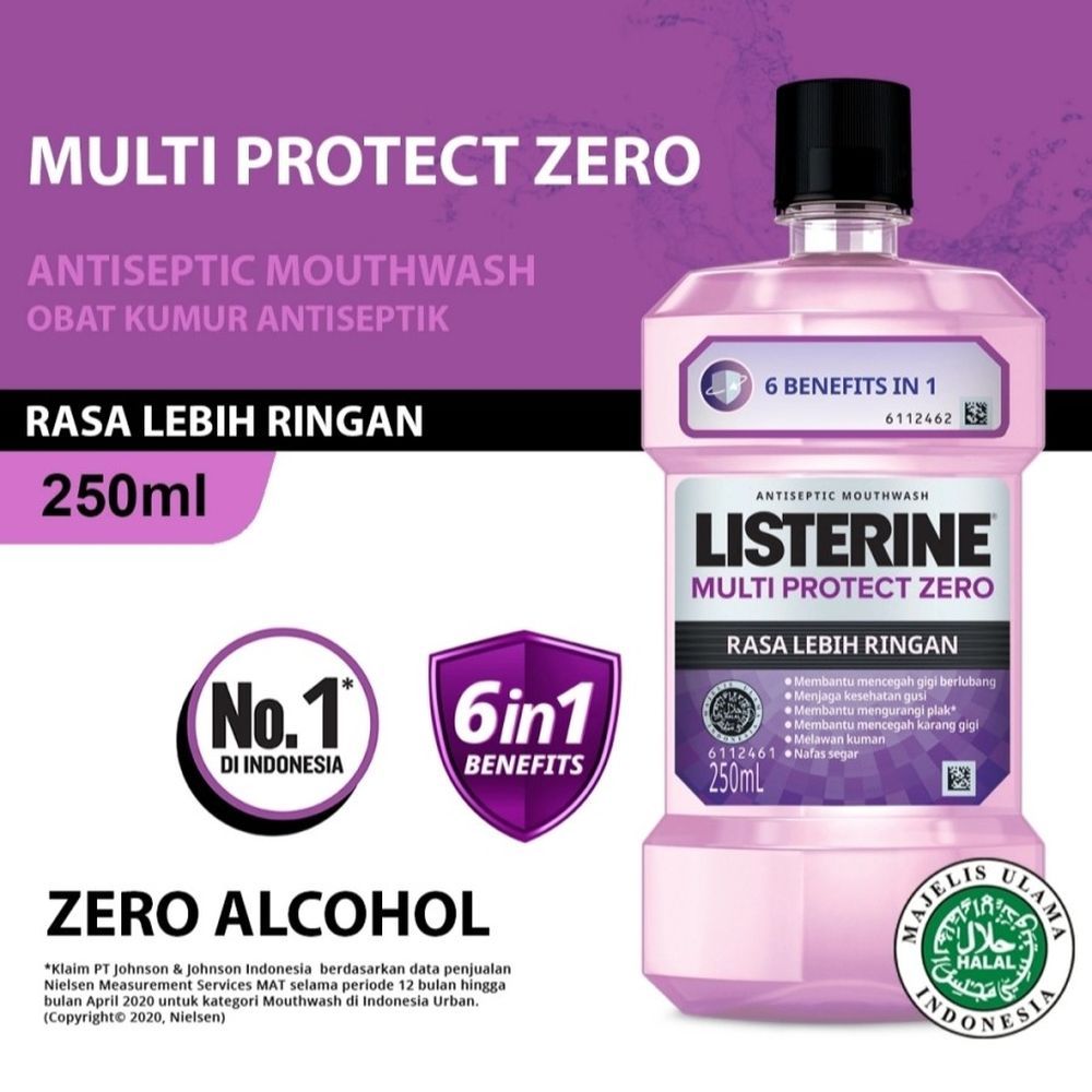 Listerine Multi Protect Zero 250ml