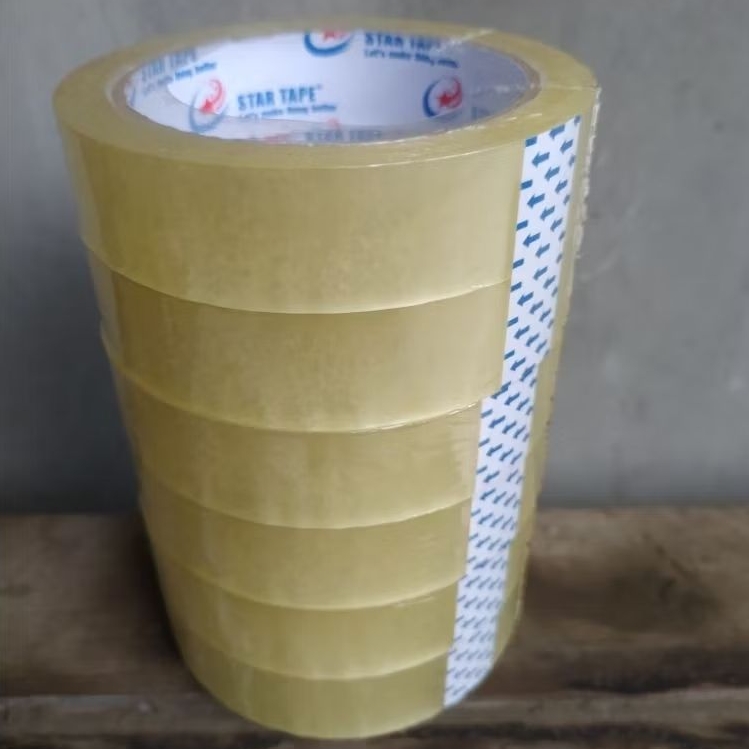 

Isolasi 1 inch Lakban bening 24 mm 90 yard