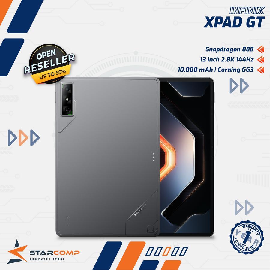 Infinix XPAD GT 8/256 GB Qualcomm Snapdragon 888 13" 144Hz 10000 mAh 8 Speakers with 3D Sound System