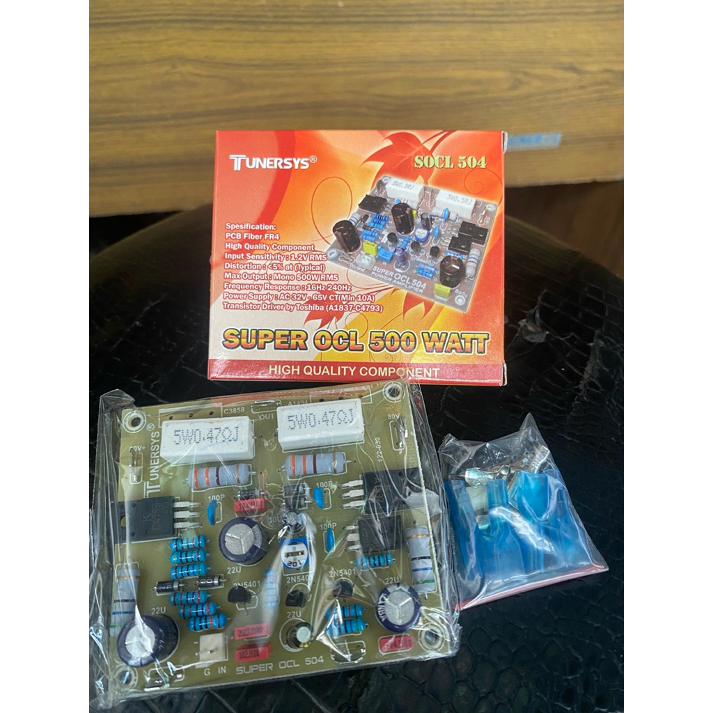 TUNERSYS SOCL 504 - Super OCL 500W Mono Power Amplifier