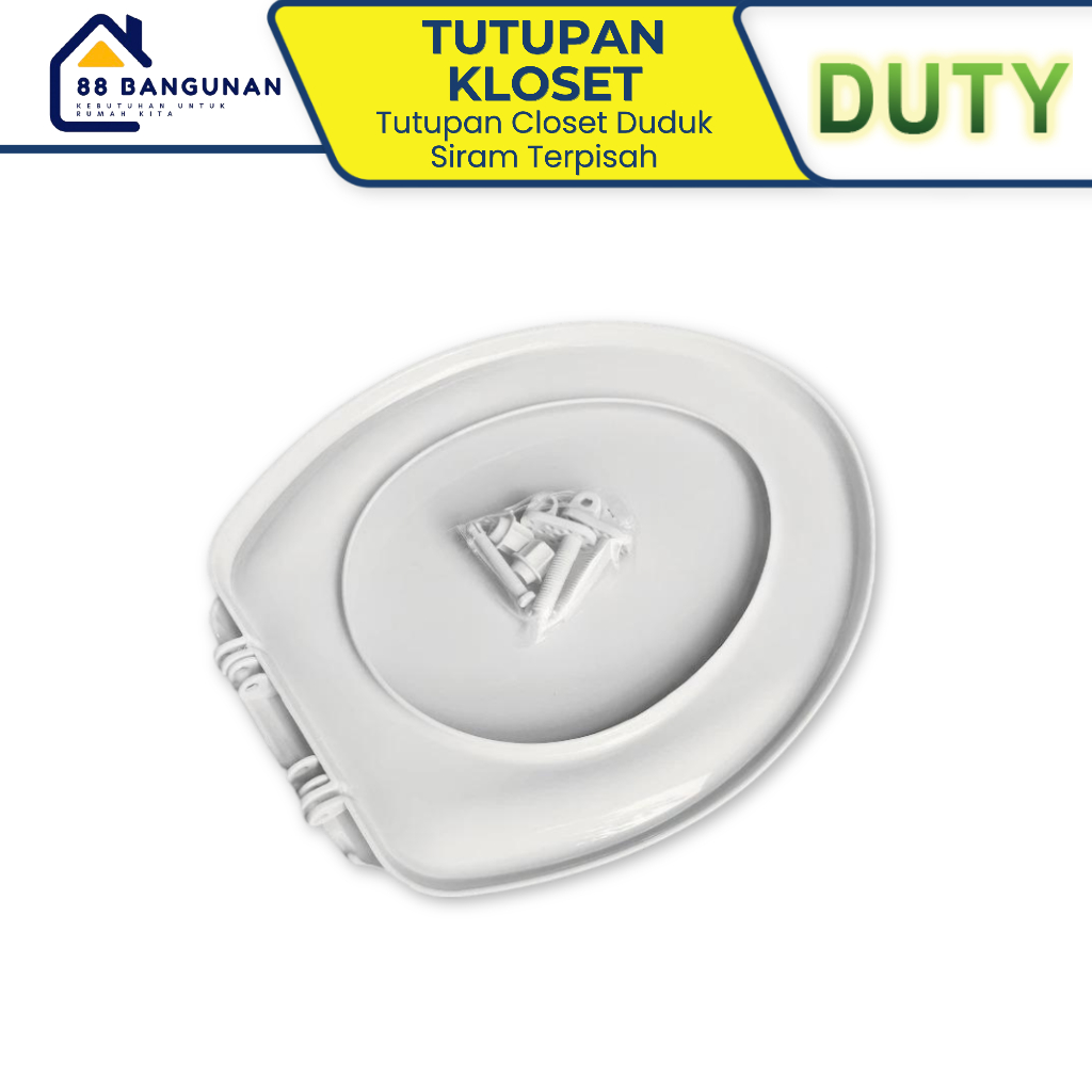 Tutup Kloset Duduk Siram Duty Variasi Warna Berkualitas