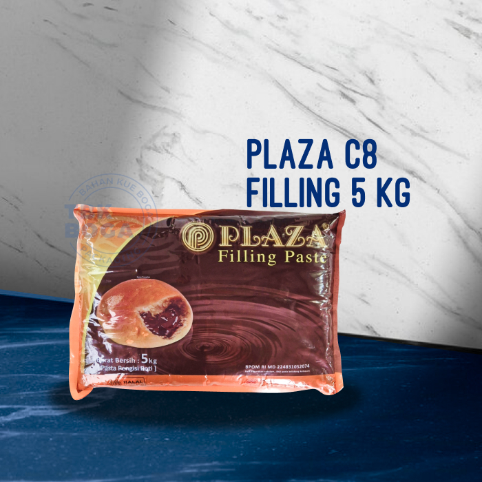 

Plaza Filling C8 Soft ( 5 kg ) Isian Coklat Dark Cokelat Pasta Paste