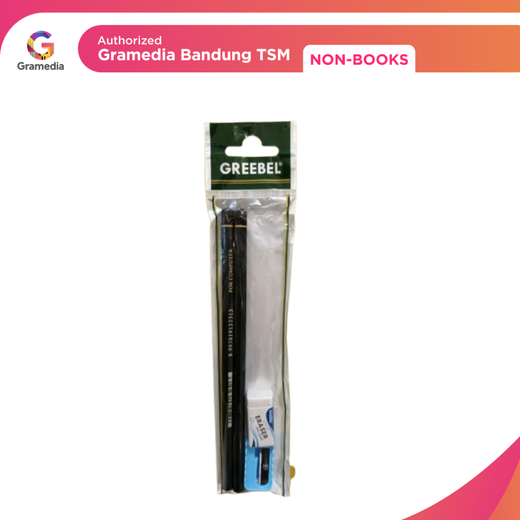 

Gramedia Bandung TSM - Greebel Stationery 4 in 1 CRD