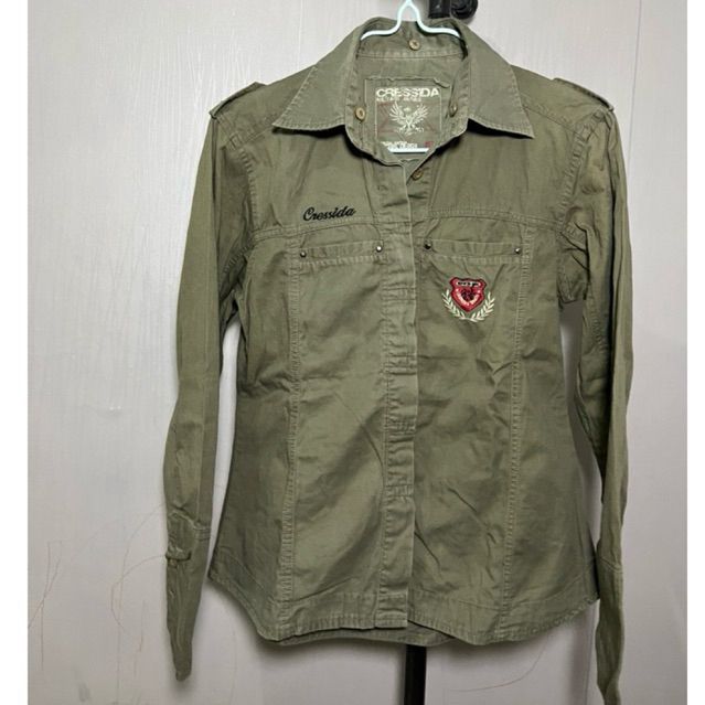 Preloved kemeja wanita Army by cressida