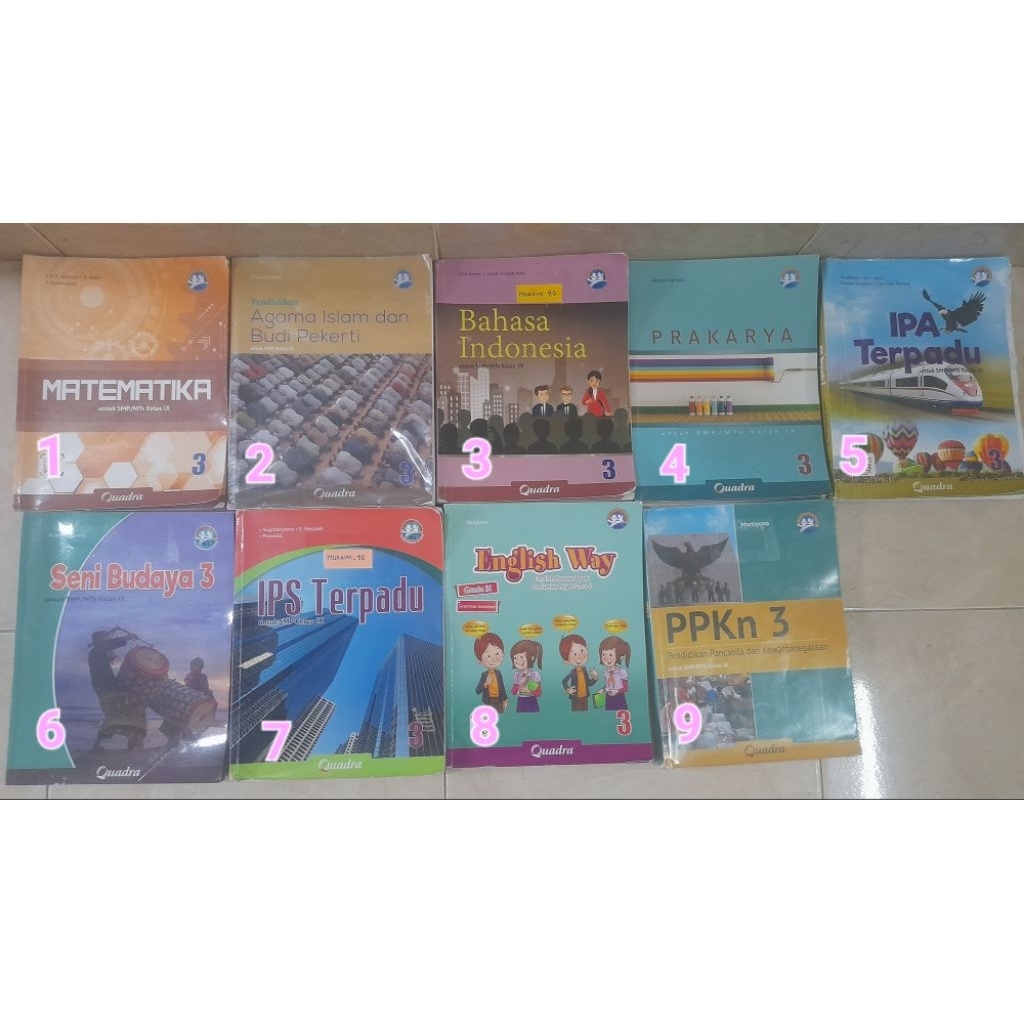BUKU QUADRA KELAS 9