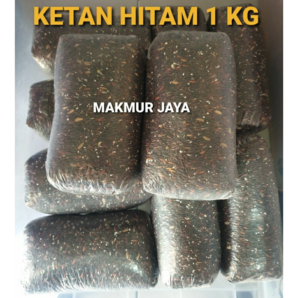 

BERAS KETAN HITAM SUPER 1 KG ( Kemasan Repack)