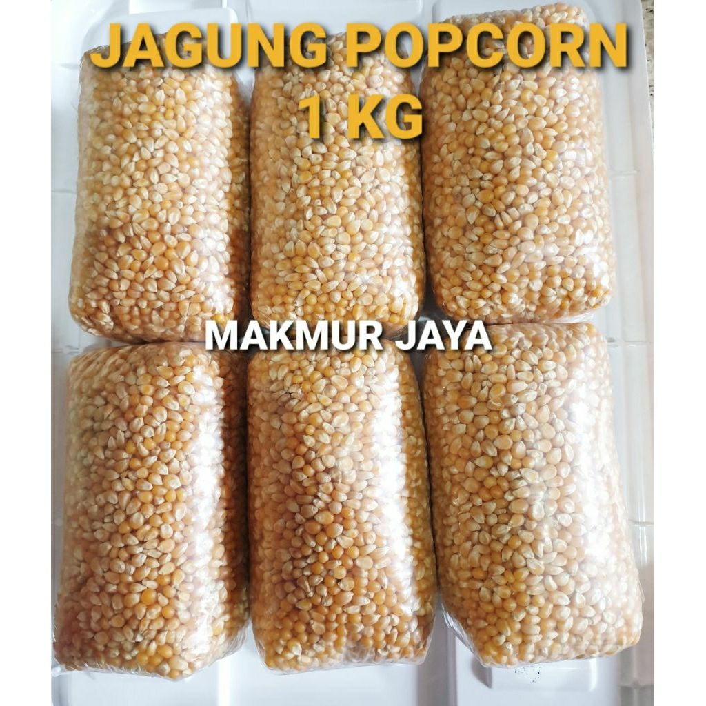 

JAGUNG POPCORN PREMIUM MENTAH 1 KG ( Kemasan Repack)