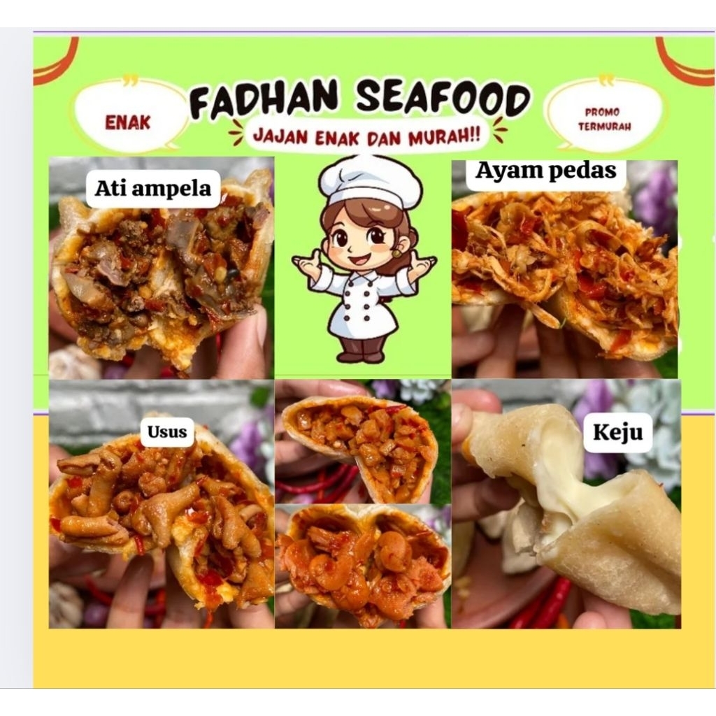 

promo Cireng isi 10 pcs kemasan vakum siap saji isi ayam suwir pedas/isi bakso pedas/ isi usus pedas / isi keju / isi ati ampela terlaris TERMURAH bisa cod