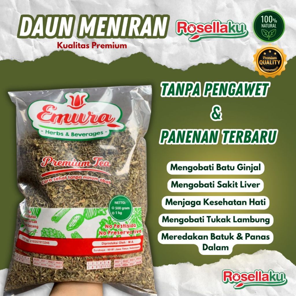 

Daun Meniran Kering 500 Gram / Obat Ginjal Herbal/Obat Imun