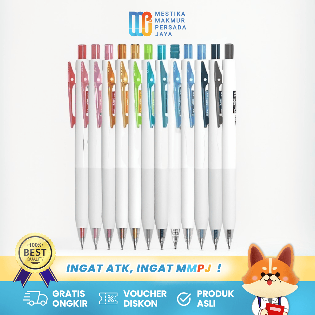 

Deli x AGNEZ MO Gel Pen 0.5mm - Pulpen Gel Lucu Aesthetic EG22