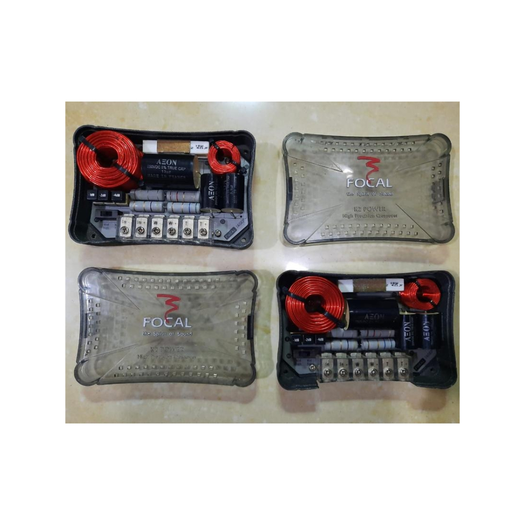 Crossover Pasif 2 Way FOCAL Krx -165 K2 Power High End Made In France not Flux Dynaudio.brax Alpine 