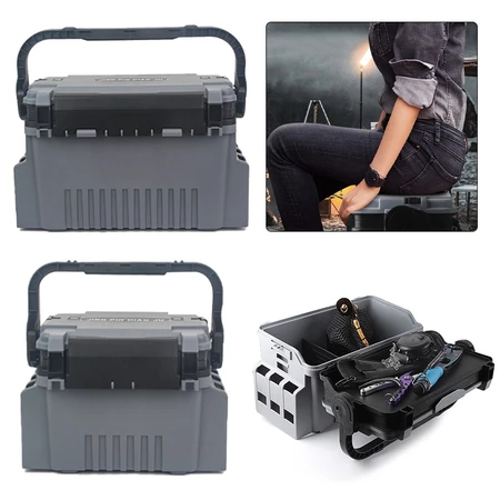 Box Kotak Peralatan Pancing S/L Tackle Jigging Lure Box Fishing Box Mancing Serbaguna Besar Kecil