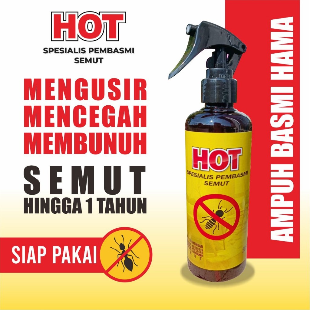 Hot Sprayer Anti Semut Pembunuh Semut Penghilang Semut Efektif Pembasmi Semut Dijamin Ampuh