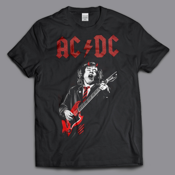 Kaos ACDC | ACDC T - Shirt | Kaos Band ACDC