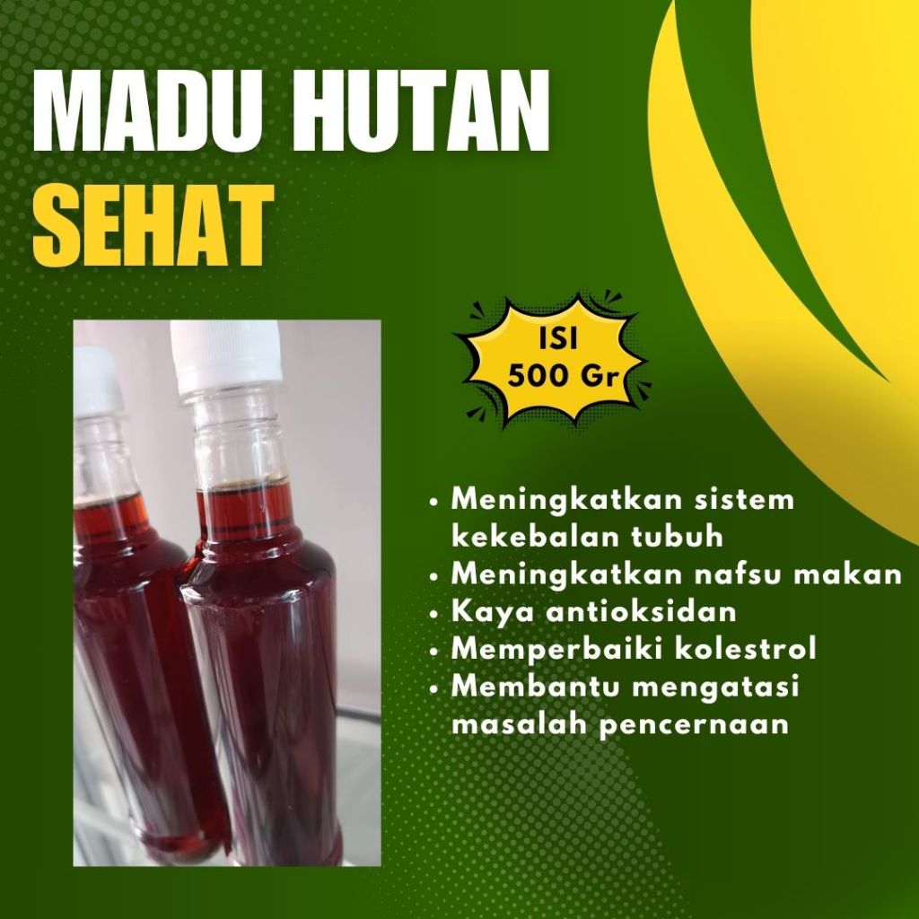 

Madu hutan asli murni pohon sialang