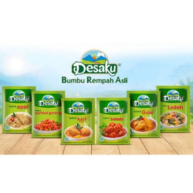 

LF - DESAKU Bumbu Masakan Instant 1 Renceng / Isi 10-12 Sachet / Bumbu Instant